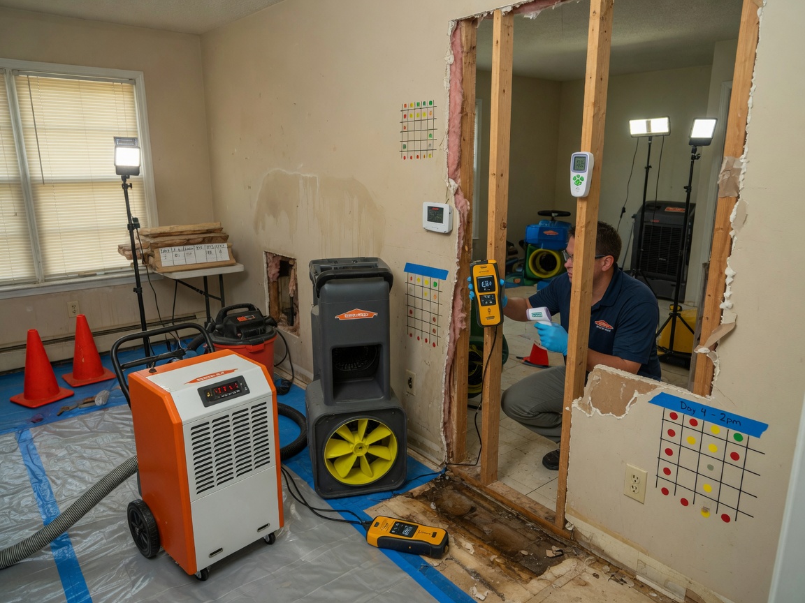 How Long Structural Drying Takes and How to Know It Is Actually Dry