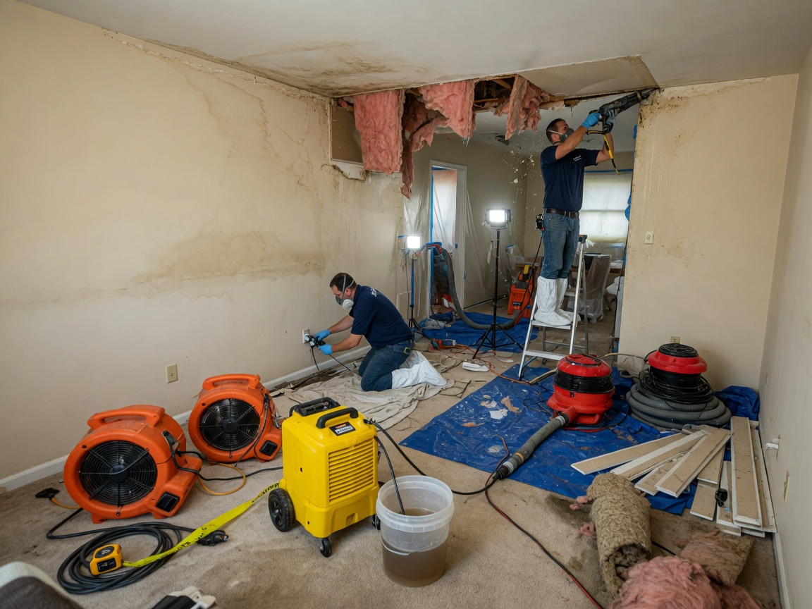 Commercial Water Damage Repair in Fairfax