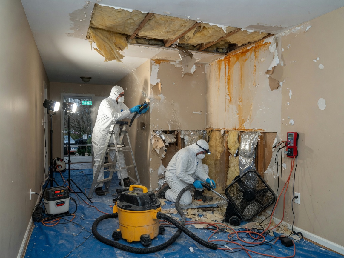 Drywall Water Damage Repair in Fairfax