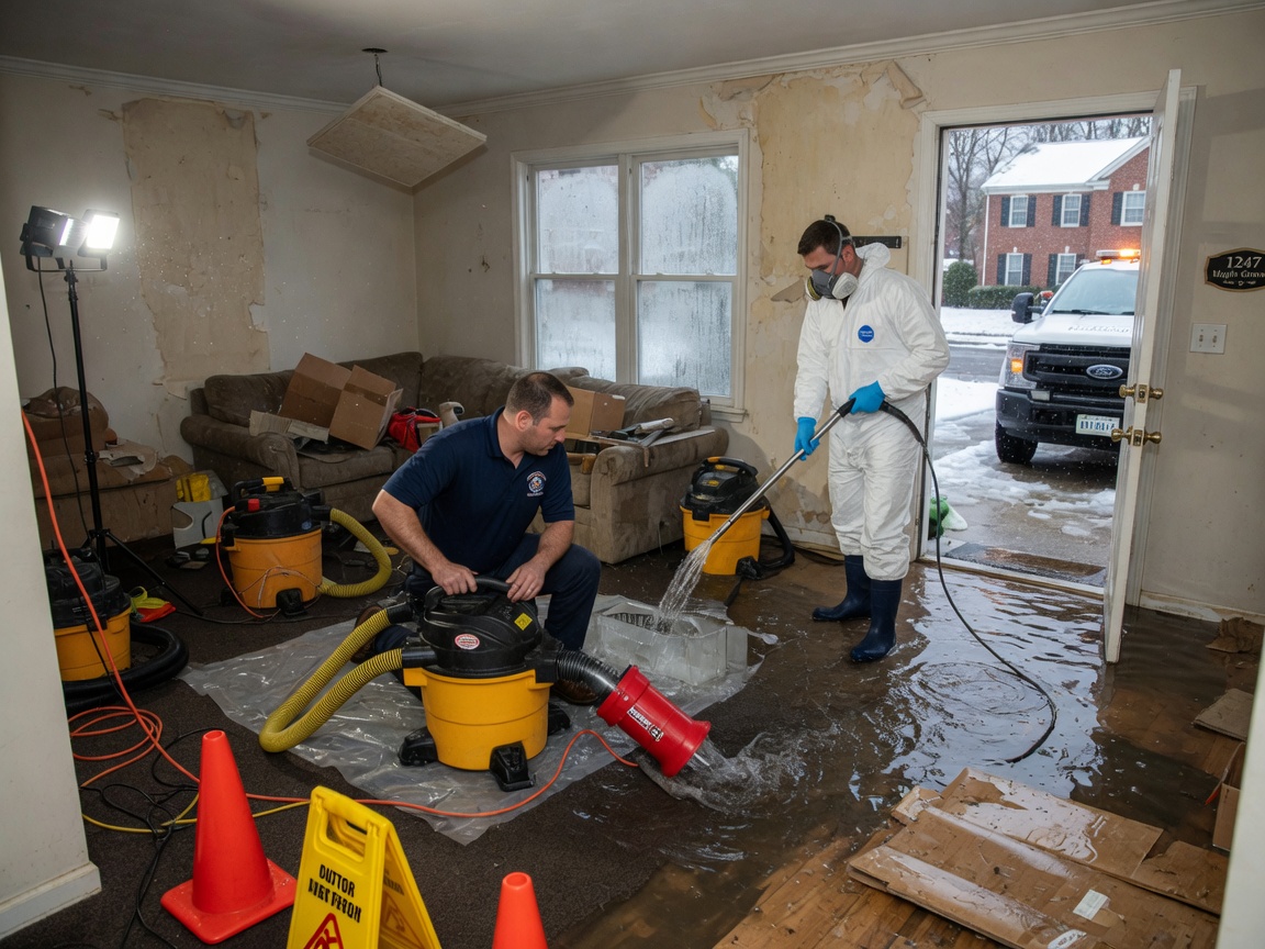 Emergency Water Extraction in Fairfax